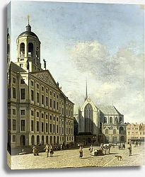 Постер Беркхейде Геррит The Town Hall in Amsterdam