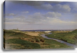 Постер Сковгаард П. С. View of the North Coast of Zealand at Dronningmølle