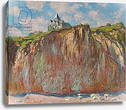 Постер Моне Клод (Claude Monet) Church of Varengeville, Morning Effect; Eglise de Varengeville, effet matinal, 1882