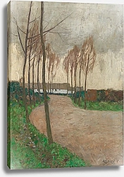 Постер Офи Уолтер Landschaft mit Gehöft