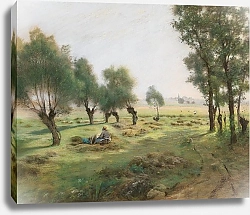 Постер Россано Федерико The hay harvest