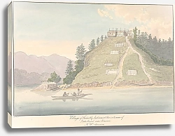 Постер Смит Чарльз Гамильтон Village of Friendly Indians at the Entrance of Buter Canal near Hanover