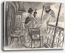 Постер Тиссо Джеймс Галерея Его Величества в Калькутте