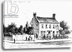 Постер Школа: Английская 19в. View of the new Yorkshire Stingo Public House in Paddington, drawn by Thomas Hosmer Shephard, 1860
