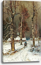 Постер Клевер Юлий Зимний вечер