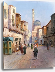 Постер Кауфман Карл Orientalische Straßenszene