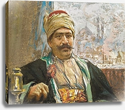 Постер Зонаро Фаусто Adolphe Thalasso, the Yeni Mosque beyond