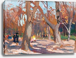 Постер Станиславский Ян The Planty Park in Krakow