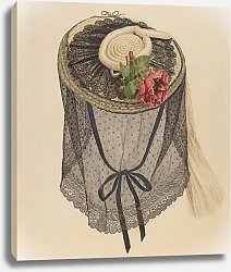 Постер Вольф Генри Lace and Straw Bonnet