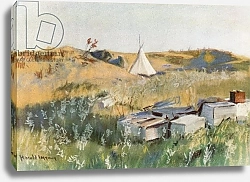 Постер Коппинг Харольд Indian burial ground, Blackfoot Reservation, Alberta