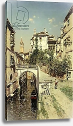 Постер A Venetian Canal Scene 2