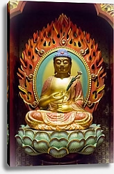 Постер Статуэта Будды