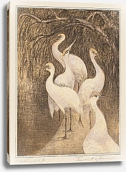 Постер Хойтема Тео Шесть подъемных кранов на набережной