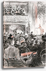 Постер Рафаэлли Жан-Франсуа  Café-Concert At La Scala, Paris
