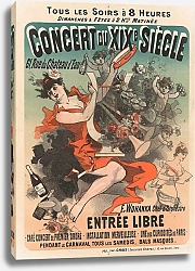 Постер Шере Жюль Concert du XIXe siècle… F. Wohanka chef d’orchestre