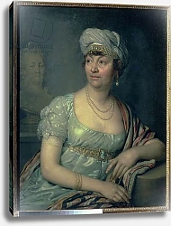 Постер Боровиковский Владимир Portrait of Germaine de Stael, 1812 1