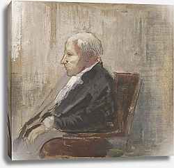 Постер Редон Одилон Seated Man