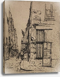 Постер Панкевич Юзеф Charlemagne Street in Paris