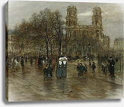 Постер Рафаэлли Жан-Франсуа  Place St. Sulpice, Paris