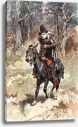 Постер Браун Гордон Ghysbrecht Van Swieten seated on his Mule