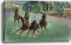 Постер Мане Эдуард (Edouard Manet) At the Races