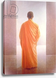 Постер Селигман Линкольн (совр) Young Monk, back view, Vietnam