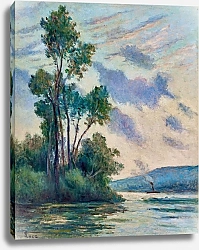 Постер Люс Максимильен Bord de Seine à Rolleboise