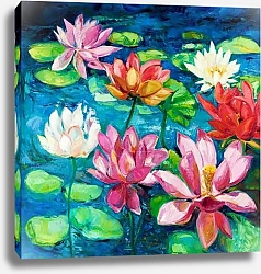 Постер Водяные лилии