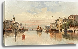 Постер Кауфман Карл Venice, a View of a Canal