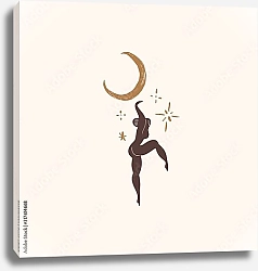 Постер Танец ведьмы под луной