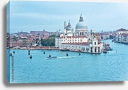 Постер Италия. Венеция. Вид на церковь Санта Мария делла Салюте