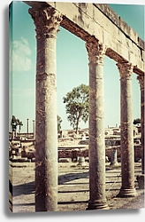 Постер Древние римские руины, Тунис