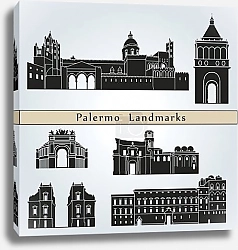 Постер Палермо: Симфония исторических памятников