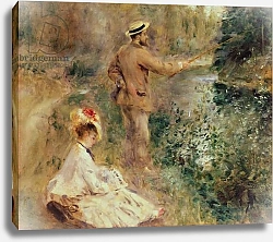 Постер Ренуар Пьер (Pierre-Auguste Renoir) The Fisherman