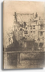 Постер Грондхаут Виллем Oudezijds Kolk in Amsterdam