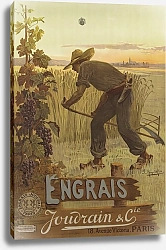 Постер Алези Фредерик Удобрения Joudrain & Cie