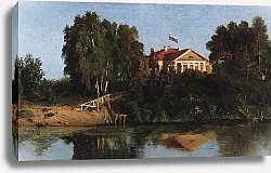 Постер Поленов Василий Пейзаж с домом
