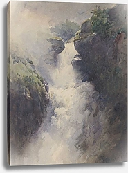 Постер Харпигнес Генри Джозеф A Cascade in the Mountains