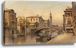 Постер Кауфман Карл Venedig, Kanalmotiv