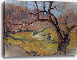 Постер Левитан Исаак Вид недалеко от Ялты