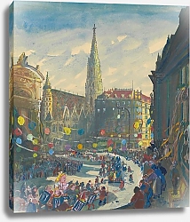 Постер Ласке Оскар Faschingsumzug am Stock im Eisen Platz