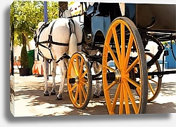 Постер Испания. Севилья. Экипаж