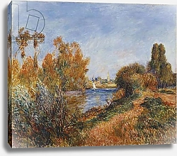 Постер Ренуар Пьер (Pierre-Auguste Renoir) The Seine at Argenteuil; La Seine a Argenteuil, 1888