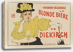 Постер Рассенфоссе Арман La blonde Bière de Diekirch