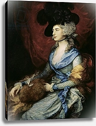 Постер Гейнсборо Томас Mrs Sarah Siddons, the actress, 1785