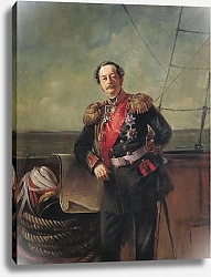 Постер Маковский Константин Портрет генерал-губернатора Восточной Сибири графа П.П.Муравьёва-Амурского. 1863