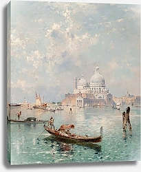 Постер Унтербергер Франц Санта-Мария-делла-Салюте с Большого канала