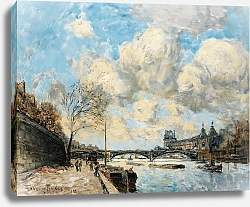 Постер Боггс Фрэнк Сена и Лувр