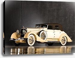 Постер Hispano-Suiza H6C Convertible Sedan by Hibbard & Darrin '1928