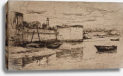 Постер Панкевич Юзеф City walls in Concarneau